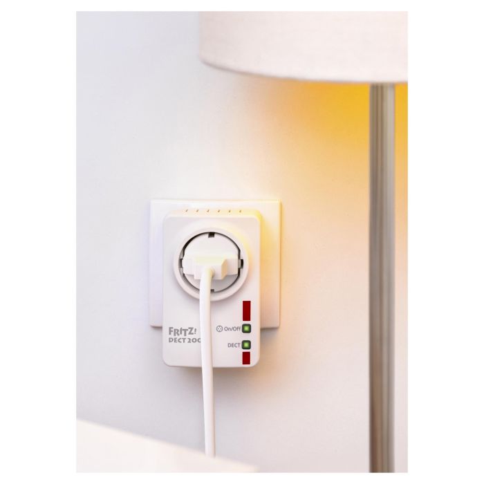 AVM FRITZ! DECT 200 Enchufe Inteligente con Programador Eléctrico Diario/Semanal Blanco 4