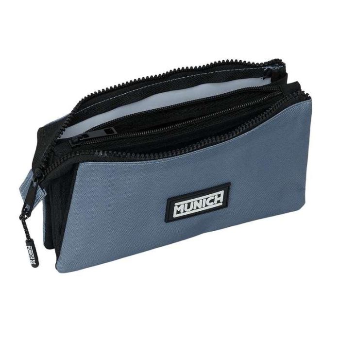 Bolso Escolar Portatodo Safta Triple Munich Basics Boy 120x220x30 mm 2 Bolso Escolar Portatodo Safta Triple Munich Basics Boy 120x220x30 mm 2