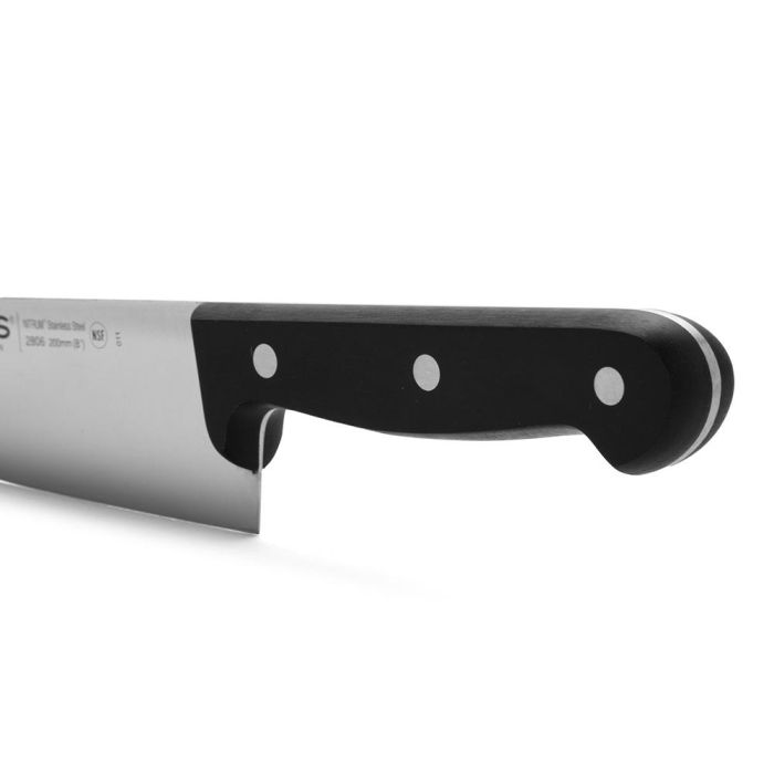 Arcos Cuchillo Cocinero Serie Universal Pro 200 mm Acero Nitrum® Ultra Duradero Mango Antibacterias Bactiproof Silver 3 Arcos Cuchillo Cocinero Serie Universal Pro 200 mm Acero Nitrum® Ultra Duradero Mango Antibacterias Bactiproof Silver 3