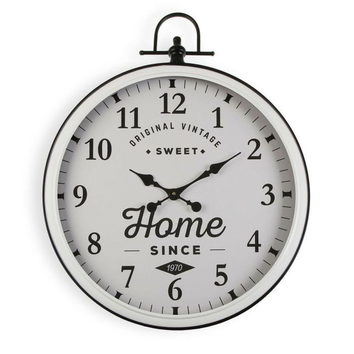 Reloj de Pared Versa Metal (5 x 73,5 x 60 cm)