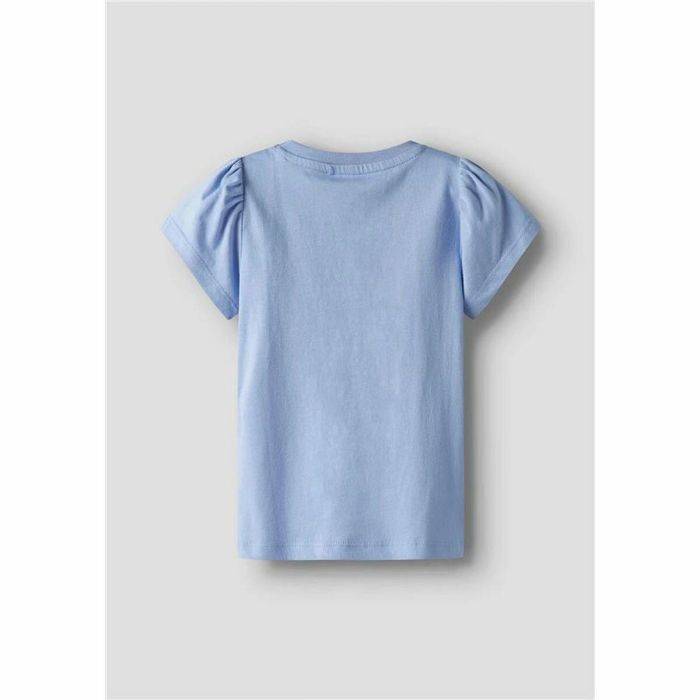 Camiseta de Manga Corta Infantil Name It Nmfvibeke Capsl Serenity Añil 7-9 Años 1