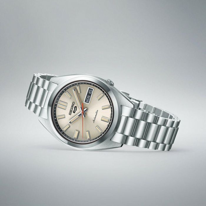 Reloj Hombre Seiko SRPK91K1 Plateado 3 Reloj Hombre Seiko SRPK91K1 Plateado 3