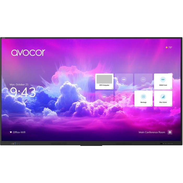 AVOCOR AVE-5550 Pantalla Táctil Interactiva 55" 4K UHD para Señalización Digital 3840x2160, Multi-touch IR 0 AVOCOR AVE-5550 Pantalla Táctil Interactiva 55" 4K UHD para Señalización Digital 3840x2160, Multi-touch IR 0