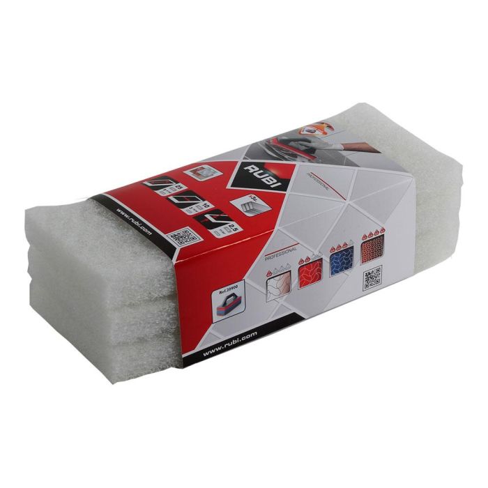 Rubi Recambio 3 Estropajos Muy Suaves 20971 R20971 para Limpieza y Encerado de Superficies Delicadas