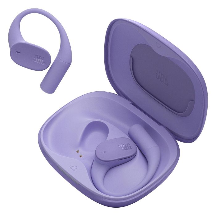 JBL Sense Lite Auriculares Inalámbricos con Gancho de Oreja, Bluetooth 5.4, Resistencia IP54, 8h de Autonomía, Color Púrpura 6