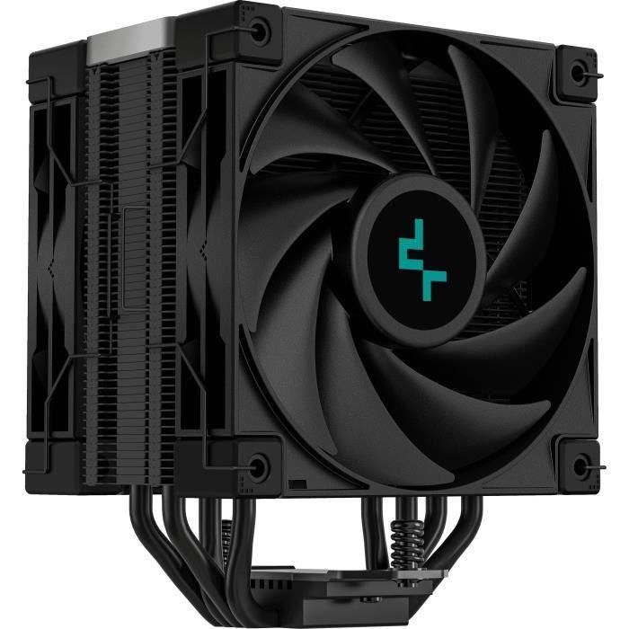Disipador de CPU - DEEPCOOL - AK400 Zero Dark Plus - Negro - 2 ventiladores de 120 mm - Compatibilidad con Intel/AMD Disipador de CPU - DEEPCOOL - AK400 Zero Dark Plus - Negro - 2 ventiladores de 120 mm - Compatibilidad con Intel/AMD