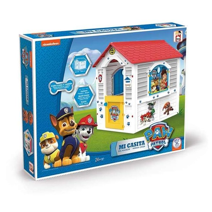 Chicos Casa de juegos infantil Paw Patrol de Plástico 84x103x104 cm - Con hueco para mascotas - Edad 2-5 años 9