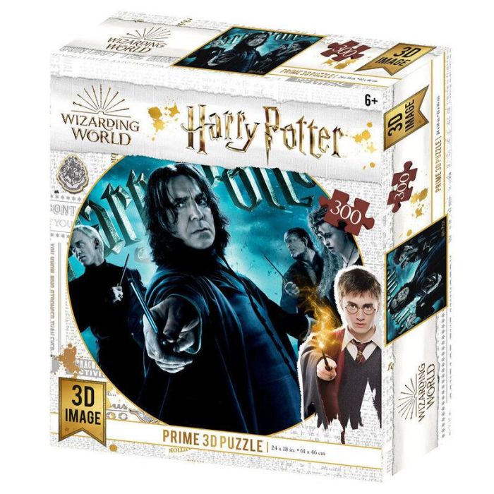 Prime 3d Puzzle 3D Lenticular Harry Potter Miembros - Efecto 3D, 31 x 46 cm