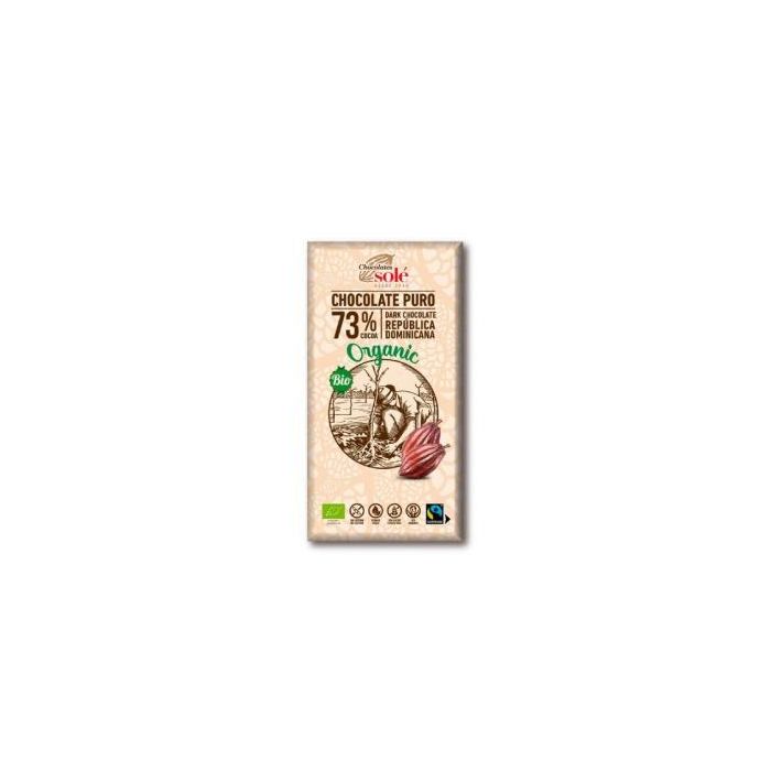 Chocolate Negro 73% 100Gr. Eco Sg