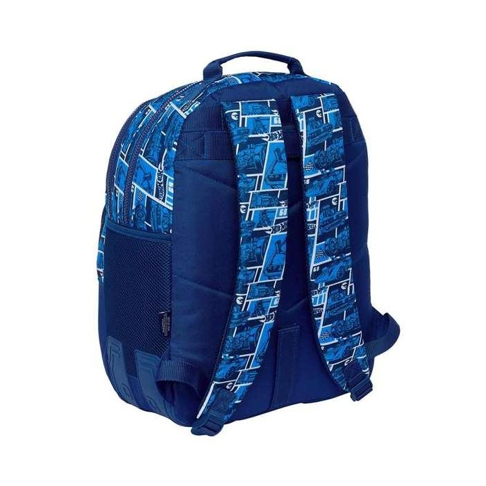 Mochila Escolar Hot Wheels Sonny Azul marino 32 x 42 x 15 cm 1 Mochila Escolar Hot Wheels Sonny Azul marino 32 x 42 x 15 cm 1