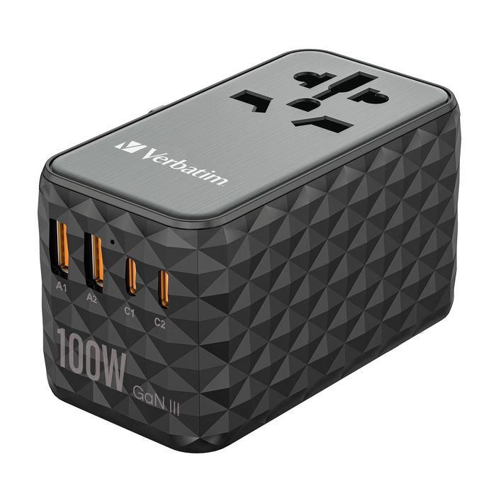 Verbatim Uta-06 Adaptador Universal De Viaje Con 2 Puerto Usb-C - 2 Puerto Usb-A 15 Verbatim Uta-06 Adaptador Universal De Viaje Con 2 Puerto Usb-C - 2 Puerto Usb-A 15