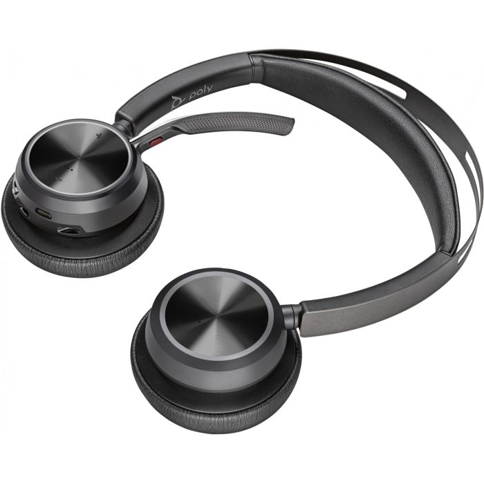 HP Poly Voyager Focus 2 USB-A Headset 213726-01 Auriculares Estéreo con Micrófono y Cancelación de Ruido para Oficina y Llamadas 2 HP Poly Voyager Focus 2 USB-A Headset 213726-01 Auriculares Estéreo con Micrófono y Cancelación de Ruido para Oficina y Llamadas 2
