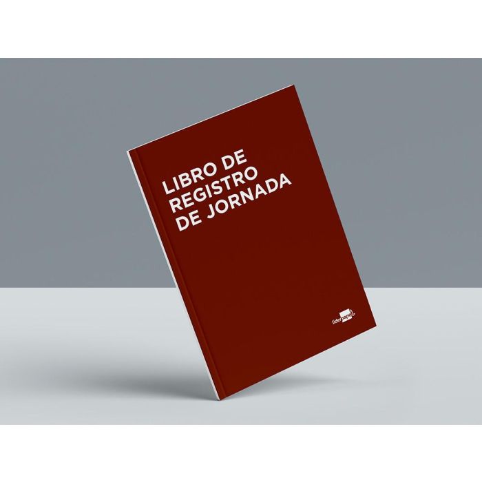 Libro Liderpapel Registro De Jornada Empleados A4 10 Empleados Mes Pagina Papel Blanco 90 gr 1