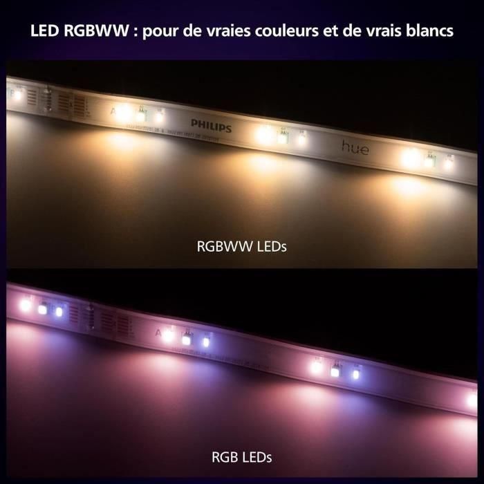 Tira conectada - Philips Hue - Solo Lightstrip - 5 m - Blanco - LED integrado 5 Tira conectada - Philips Hue - Solo Lightstrip - 5 m - Blanco - LED integrado 5