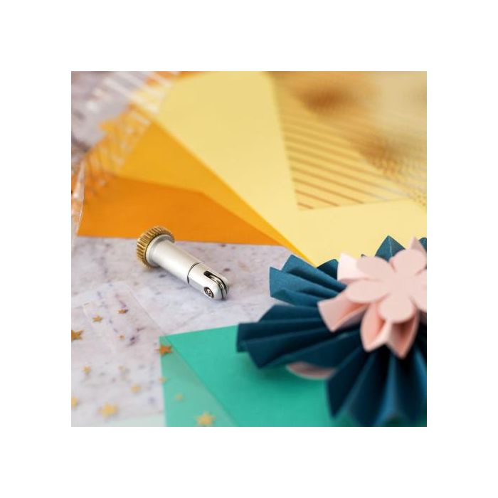 Cricut 2007446 Rueda de Marcado para Máquinas de Corte Bricolaje, Color Oro y Plata 3 Cricut 2007446 Rueda de Marcado para Máquinas de Corte Bricolaje, Color Oro y Plata 3