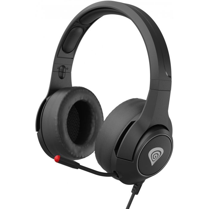GENESIS Argon 600 Auriculares Diadema Gaming Alámbricos con Micrófono Retráctil, Control de Volumen, Compatibles PS4/Xbox/Switch, Negro y Rojo 5 GENESIS Argon 600 Auriculares Diadema Gaming Alámbricos con Micrófono Retráctil, Control de Volumen, Compatibles PS4/Xbox/Switch, Negro y Rojo 5