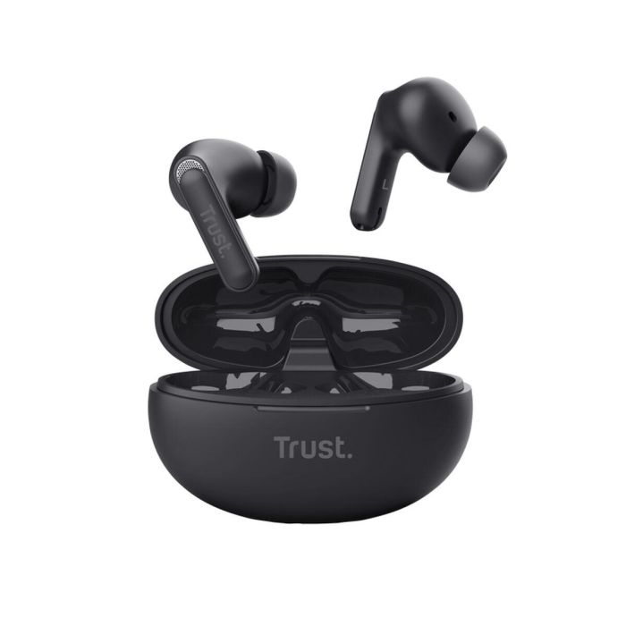 Auriculares in Ear Bluetooth Trust Yavi Negro 2 Auriculares in Ear Bluetooth Trust Yavi Negro 2