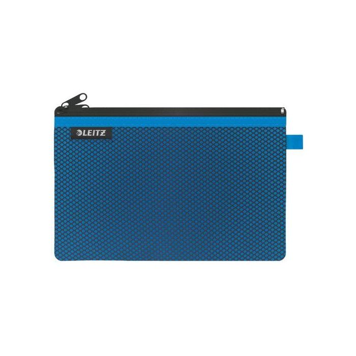 Bolsita De Viaje Leitz Wow Nylon C/Cremallera 2 Dptos. L (23X15) Azul