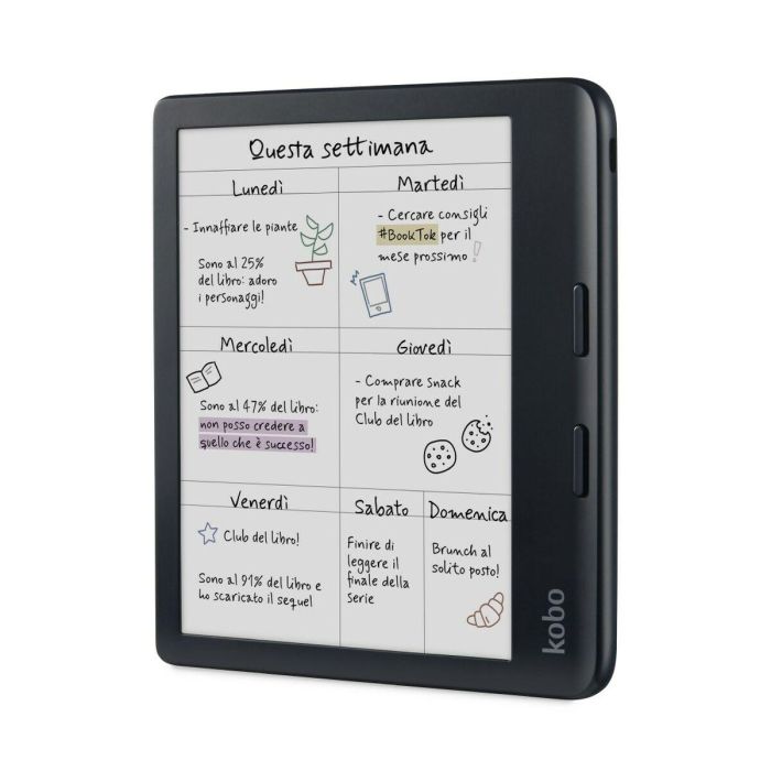 eBook Rakuten N428-KU-BK-K-CK Negro 32 GB 7" 6 eBook Rakuten N428-KU-BK-K-CK Negro 32 GB 7" 6