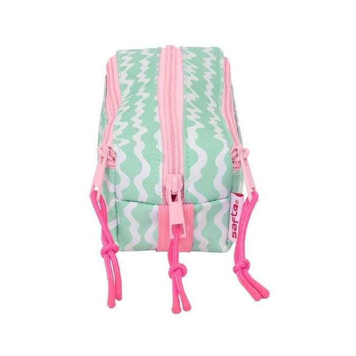 Safta Portatodo Triple Pequeño Stitch "Ice Cream" con Goma Elástica 20cm 22x8,5x6 cm 2