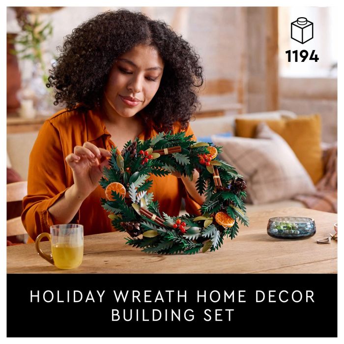 LEGO Art Corona de Navidad, Juego de Construcción, 1194 Piezas, Multicolor, 18+