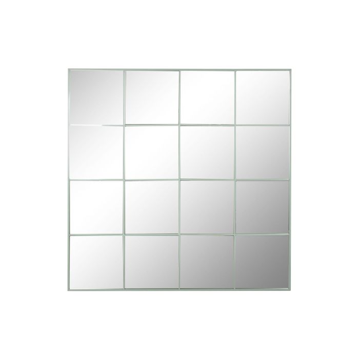 DKD Home Decor Espejo de Pared Scandi Verde Menta 122x122 cm con Diseño Ventana, Hierro y Cristal DKD Home Decor Espejo de Pared Scandi Verde Menta 122x122 cm con Diseño Ventana, Hierro y Cristal