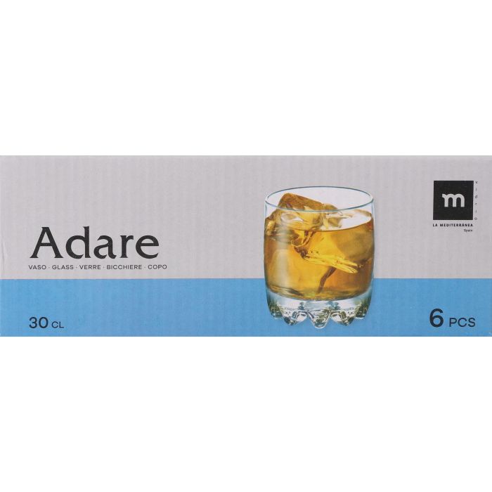 Set de 6 vasos Adare 300 cc - Inde (8 Cajas) 1 Set de 6 vasos Adare 300 cc - Inde (8 Cajas) 1
