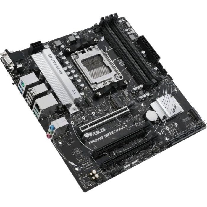 Asus 90MB1EH0-M0EAYC Placa Base Prime B650M-A II-CSM Socket AM5 Micro ATX DDR5 PCIe 5.0 M.2 para AMD Ryzen 7000/8000 3