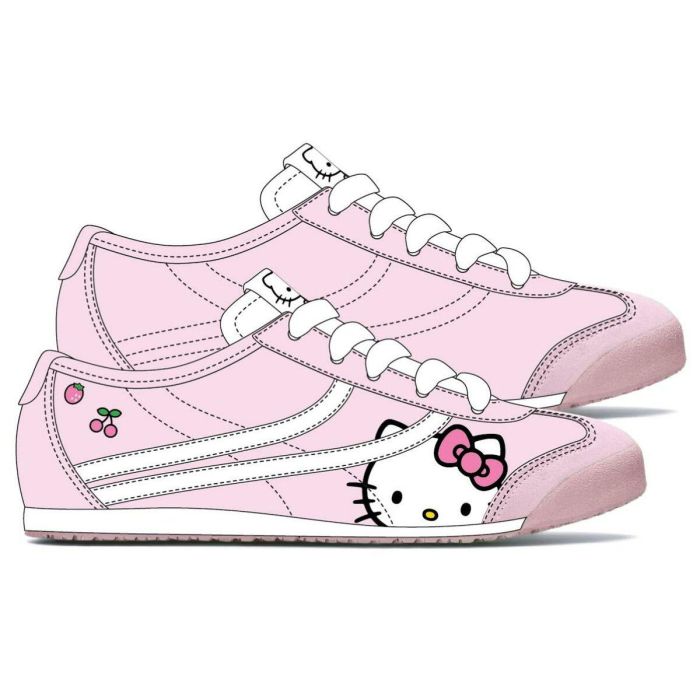 Cerdá T035 - Zapatilla Deportiva Hello Kitty Rosa Claro Talla 35 para Niña con Suela TPR 2