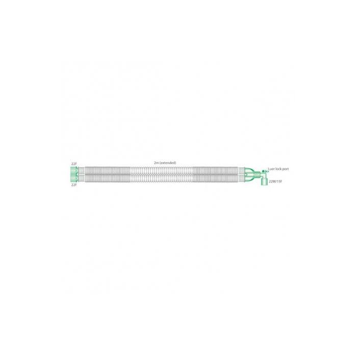 Circuito Respiratorio Compact 22 mm - 2M 1Ud