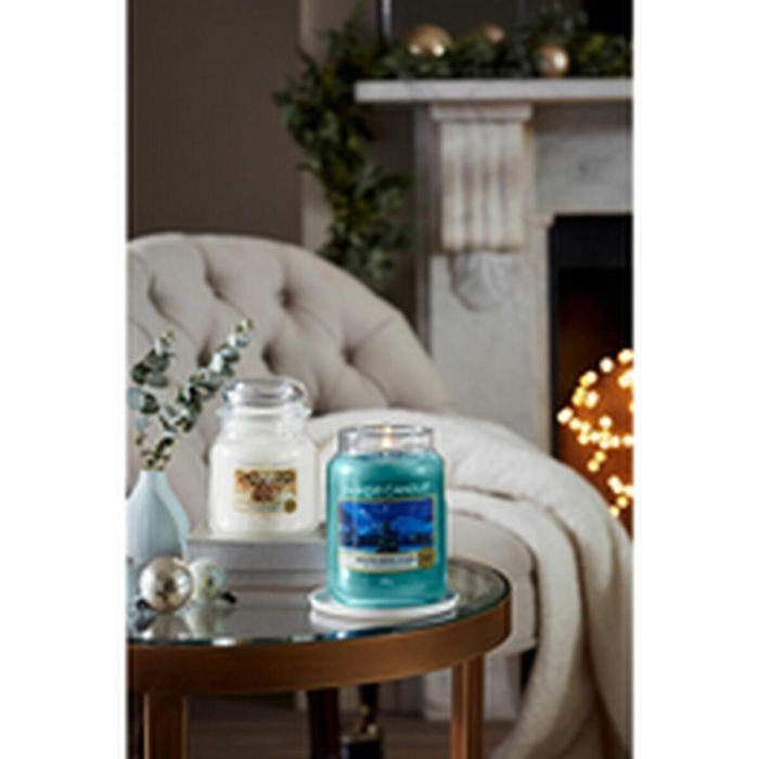 Yankee Candle Vela Perfumada Clásica Tarro Mediano Spun Sugar Flurries 411 gr 2 Yankee Candle Vela Perfumada Clásica Tarro Mediano Spun Sugar Flurries 411 gr 2