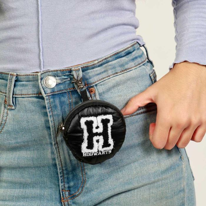 Monedero Cookie Padding H Harry Potter Negro 3 Monedero Cookie Padding H Harry Potter Negro 3
