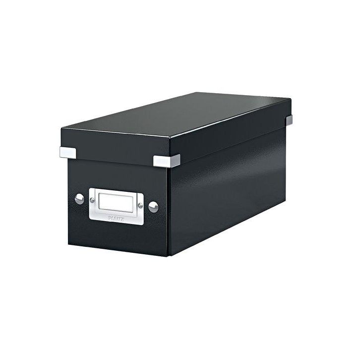 Archivador Caja Para Cd/Dvd Leitz Click&Store 143X136X352 Negro