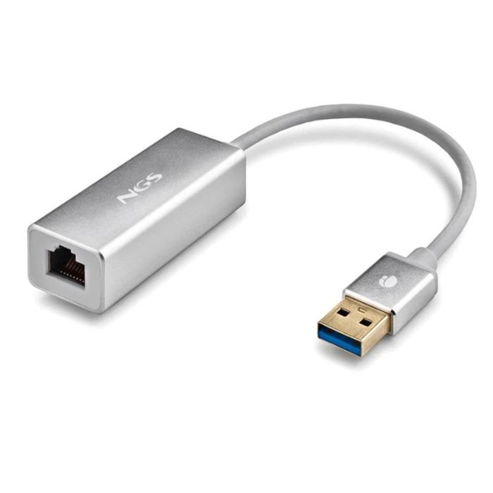 Adaptador USB 3.0 - RJ45 NGS Hacker 3.0/ 1000Mbps 1 Adaptador USB 3.0 - RJ45 NGS Hacker 3.0/ 1000Mbps 1