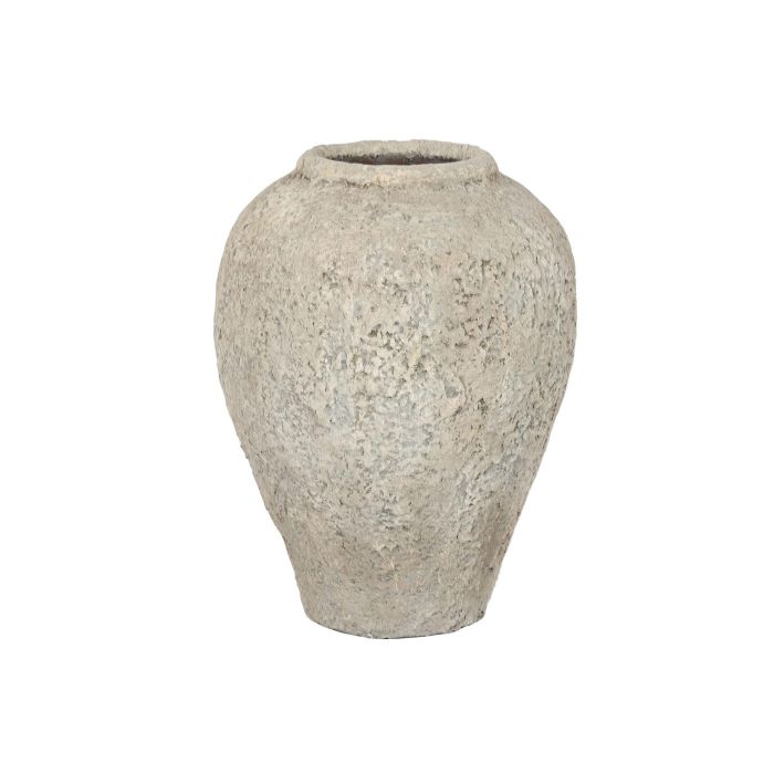 Jarron Item Home DKD Home Decor Gris 44 x 60 x 44 cm Jarron Item Home DKD Home Decor Gris 44 x 60 x 44 cm