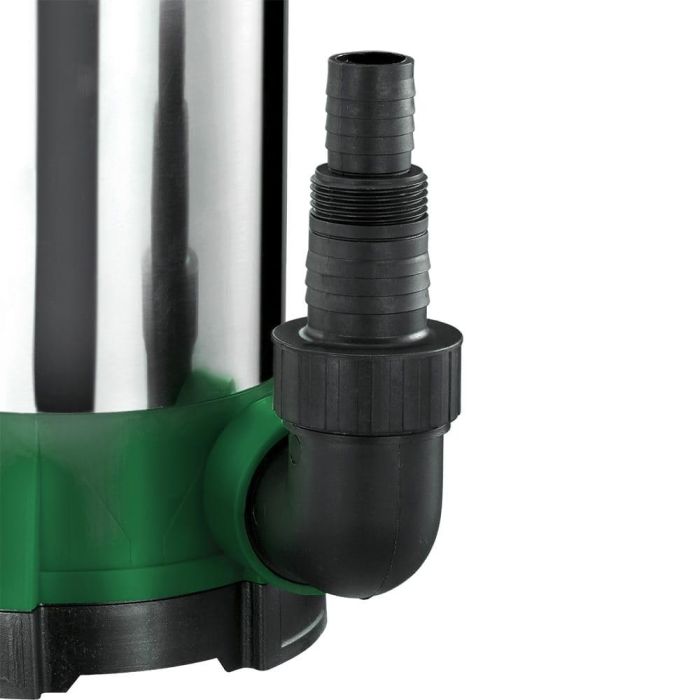 Koma Tools BAL-500 Bomba Sumergible Drenaje Aguas Limpias 500W Flotador Auto. Caudal 10000 L/h Altura 8m Inmersión 7m Inox 5mm 2