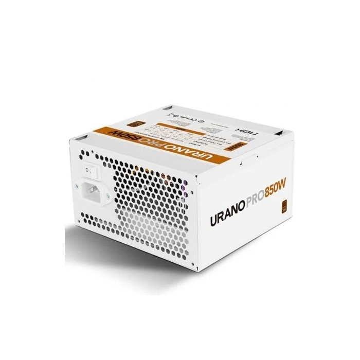 NOX NXURPRO850BZWH Fuente Alimentación 850W 80+Bronze ATX Blanco Ventilador 120mm