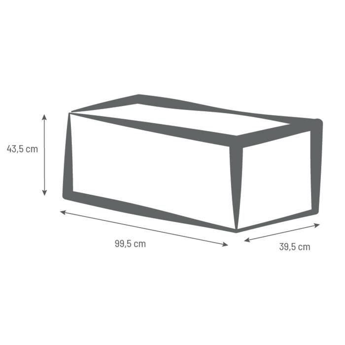 EDA EDA13734BLC Jardinera Graphit 99,5 x 39 x H 43 cm 97,6 L Encalada 3 EDA EDA13734BLC Jardinera Graphit 99,5 x 39 x H 43 cm 97,6 L Encalada 3