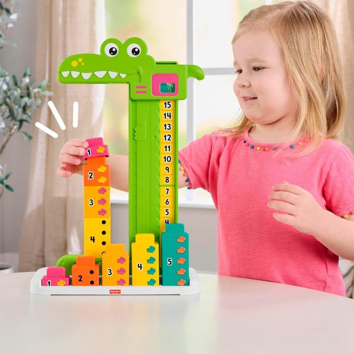Fisher-Price Cocodrilo Aprende A Sumar Jct13 Juguete Educativo Infantil