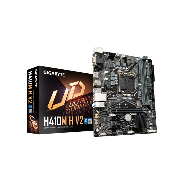 Gigabyte H410M H V2 placa base Intel H410 LGA 1200 micro ATX 1 Gigabyte H410M H V2 placa base Intel H410 LGA 1200 micro ATX 1