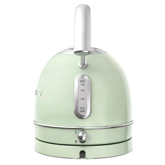 SWEISS KTL7 Hervidor Eléctrico Vintage 2200 W 1,8 L Base Giratoria Verde 2 SWEISS KTL7 Hervidor Eléctrico Vintage 2200 W 1,8 L Base Giratoria Verde 2