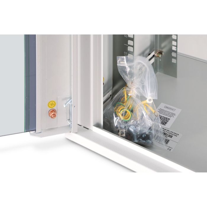 Digitus Wandgehäuse Dynamic 12HE 638.4x600x450mm gris 7 Digitus Wandgehäuse Dynamic 12HE 638.4x600x450mm gris 7