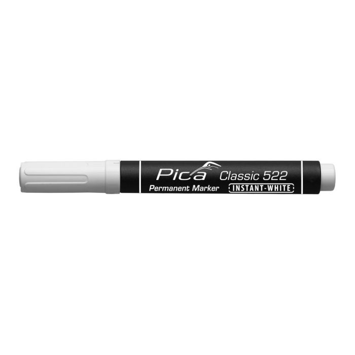 Marcador permanente tipo bala gruesa blanco Marcador permanente tipo bala gruesa blanco