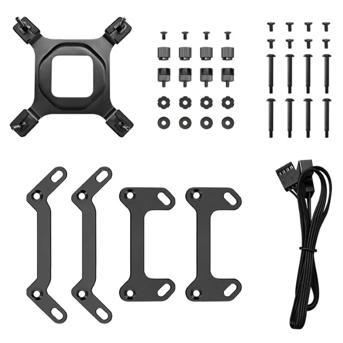 Deepcool MYSTIC 240 (Negro) Refrigeración por agua AIO DEE1712365448706