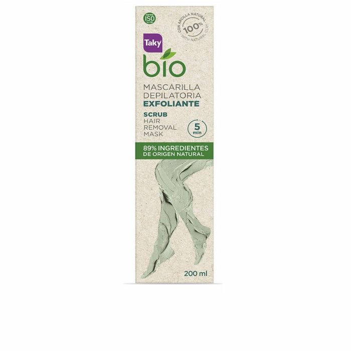Cera Depilatoria Corporal Taky Bio Natural 0% Scrub 200 ml Cera Depilatoria Corporal Taky Bio Natural 0% Scrub 200 ml