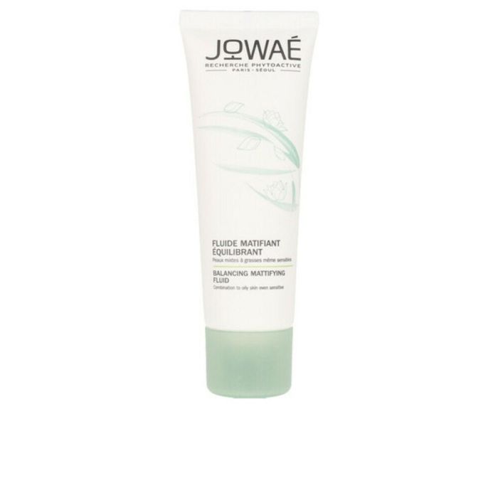 Jowaë BALANCING MATTIFYING fluid Tratamiento Facial Hidratante Matificante Piel Mixta Grasa Sensible con Zinc PCA y AHA 40 ml