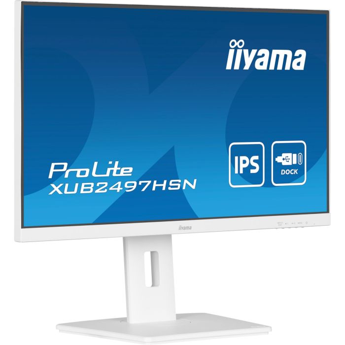 iiyama XUB2497HSN-W1 Monitor 23.8" Full HD IPS 1ms HDMI+DP+USB-C Blanco 8
