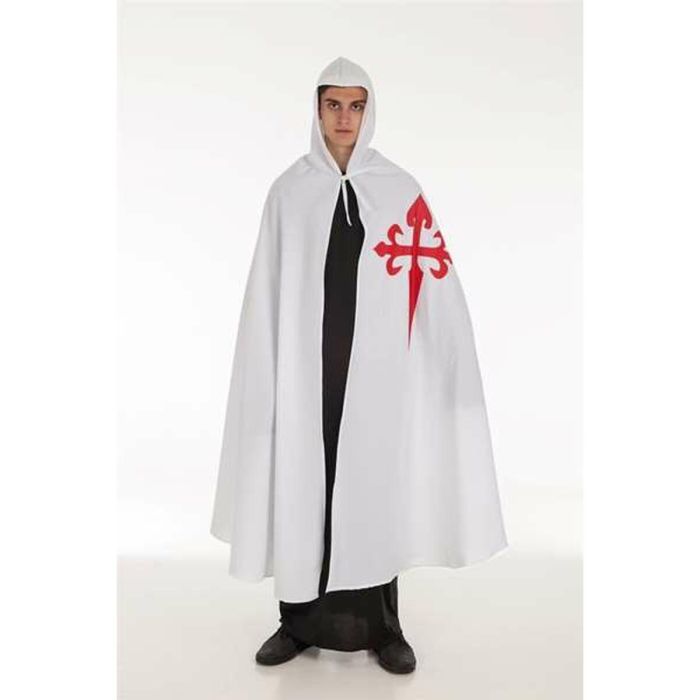 Disfraz adulto capa santiago blanca talla l 2 Disfraz adulto capa santiago blanca talla l 2