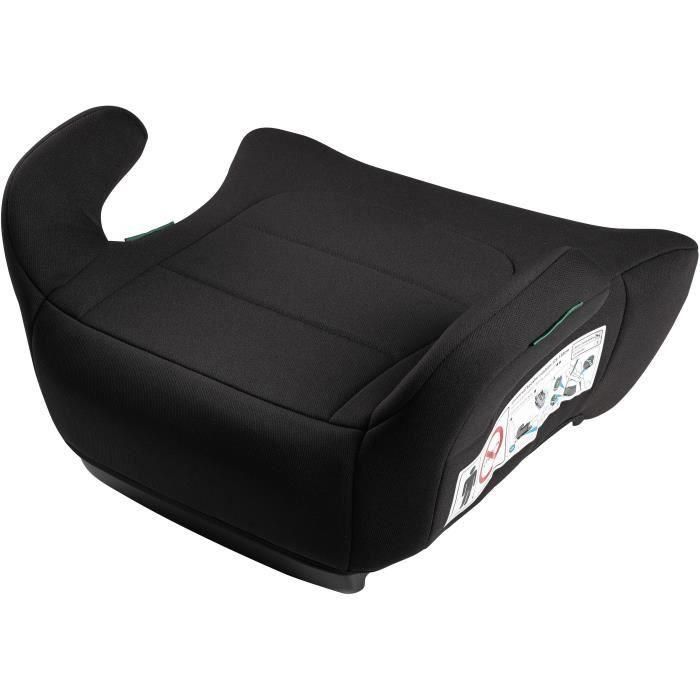 Silla elevadora de coche - BBGO - Kissyrider - 6 a 12 años - I-SIZE 125-150 cm - Con cinturón - Negro - Funda extraíble y lavable Silla elevadora de coche - BBGO - Kissyrider - 6 a 12 años - I-SIZE 125-150 cm - Con cinturón - Negro - Funda extraíble y lavable