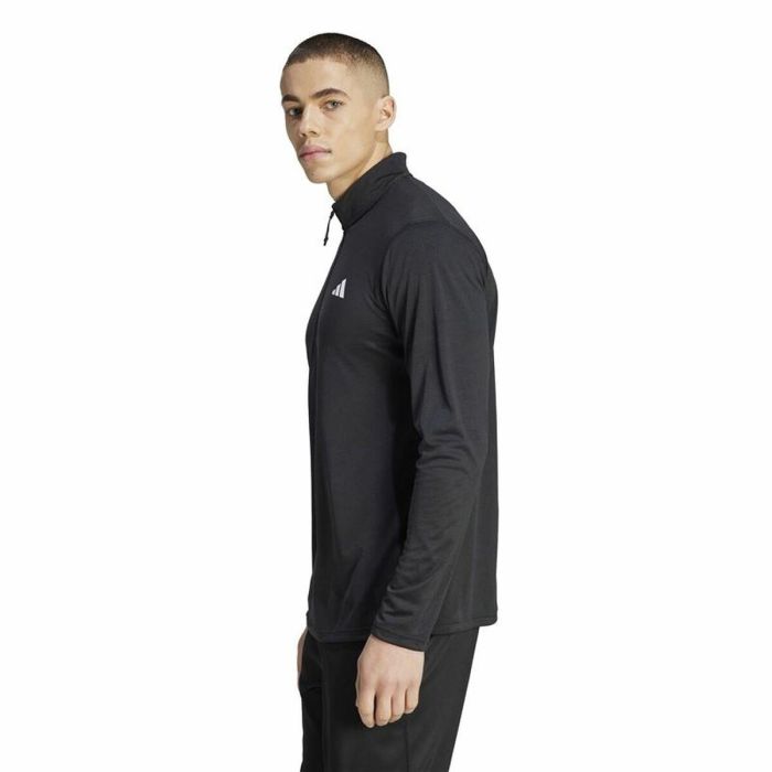 Sudadera de Entrenamiento para Adultos Adidas Tr-Es+ 1I4Zip Negro 2